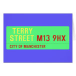  terry Street  Greeting/note cards