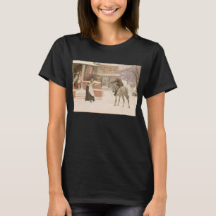 Greeting the Postman by Robert Walker Macbeth T-Shirt