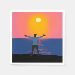 Greeting to the Sun Napkins
