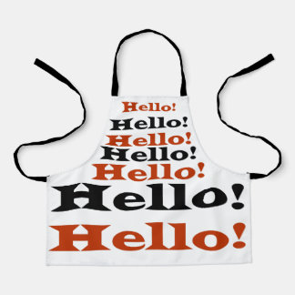 Greetings Apron