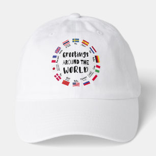 Greetings around the world, Hello in all languages Hat