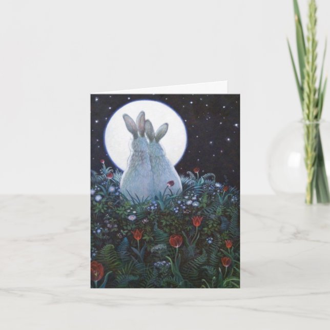 Greetings Card - Under the Moonlight (Front)