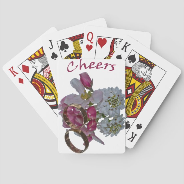 Greetings -Cheers Poker Cards (Back)