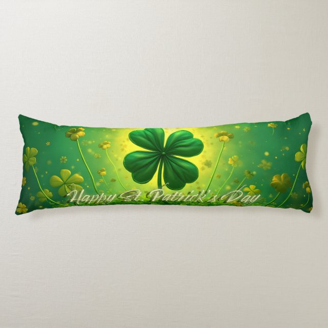 Greetings for St. Patrick's Day Body Pillow (Front)