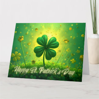 Greetings for St. Patrick's Day Card