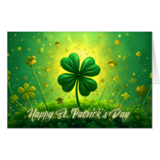 Greetings for St. Patrick's Day Card