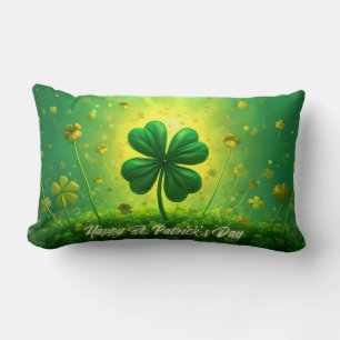 Greetings for St. Patrick's Day Lumbar Pillow
