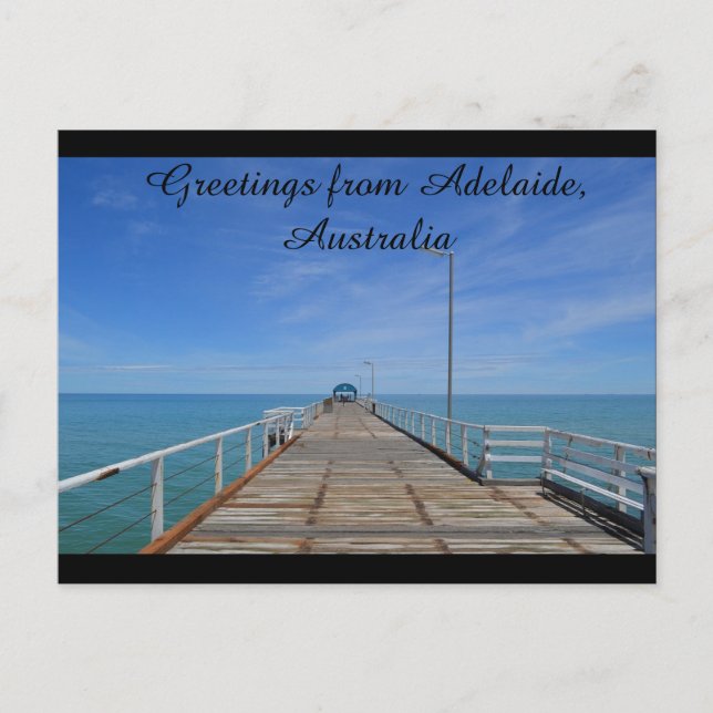 Greetings from Adelaide Australia Postcard (Front)