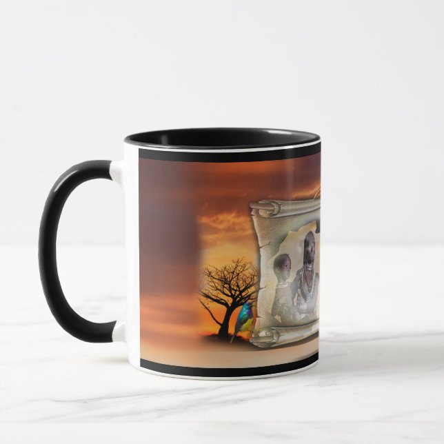 Greetings from Africa  Mug (Left)