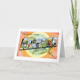 Greetings from Alabama Card