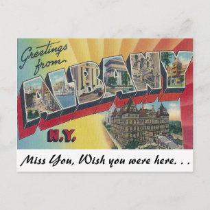 Greetings from Albany, New York Postcard