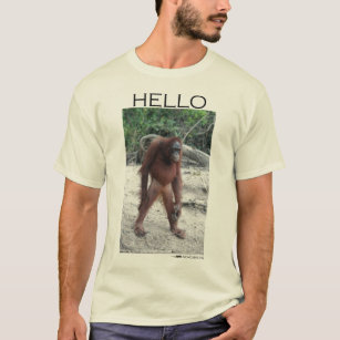 Greetings from an orangutan T-Shirt