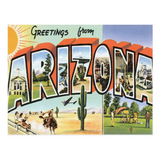 Greetings From Arizona Postcards | Zazzle