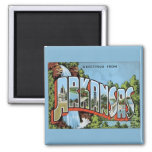 Greetings From Arkansas Magnet at Zazzle