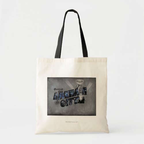 Greetings from Arkham City 2 Tote Bag