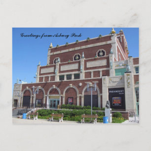 Greetings from Asbury Park, NJ - Paramount Theater Postcard