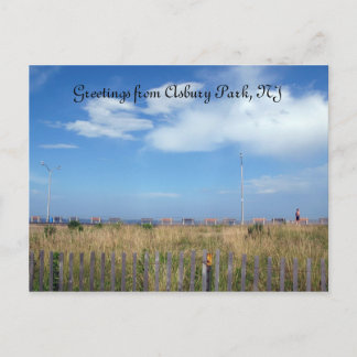 Greetings from Asbury Park, NJ Postcard