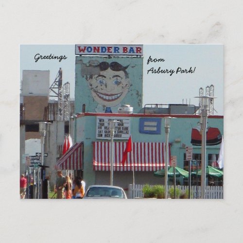 Greetings from Asbury Park Postcard