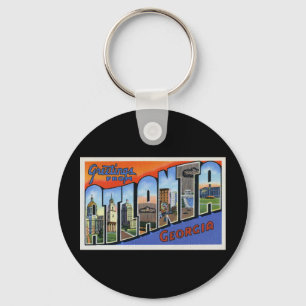 Greetings from Atlanta Keychain