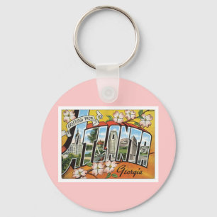 Greetings From Atlanta Keychain