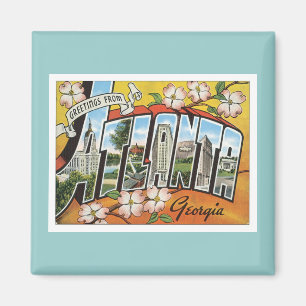 Greetings From Atlanta Magnet