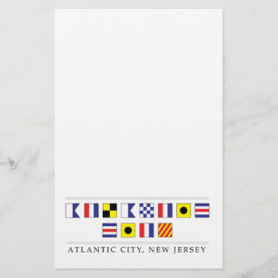 Greetings from Atlantic City Stationery