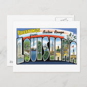Greetings from Baton Rouge, Louisiana Postcard (Front/Back)