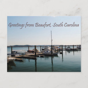 Greetings from Beaufort, SC Postcard