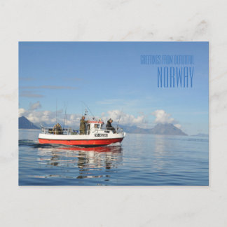 Greetings from beautiful Lofoten Norway photo card
