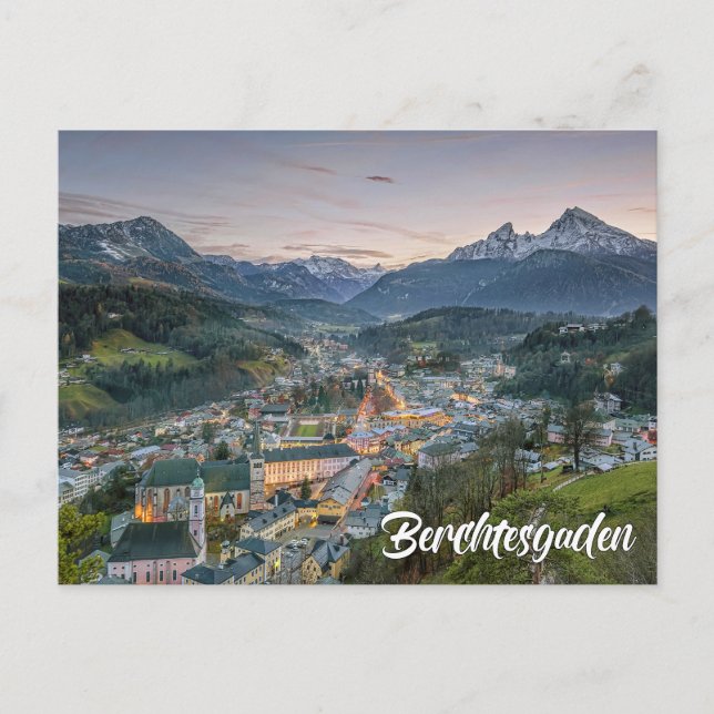 Greetings From Berchtesgaden, Germany Postcard (Front)