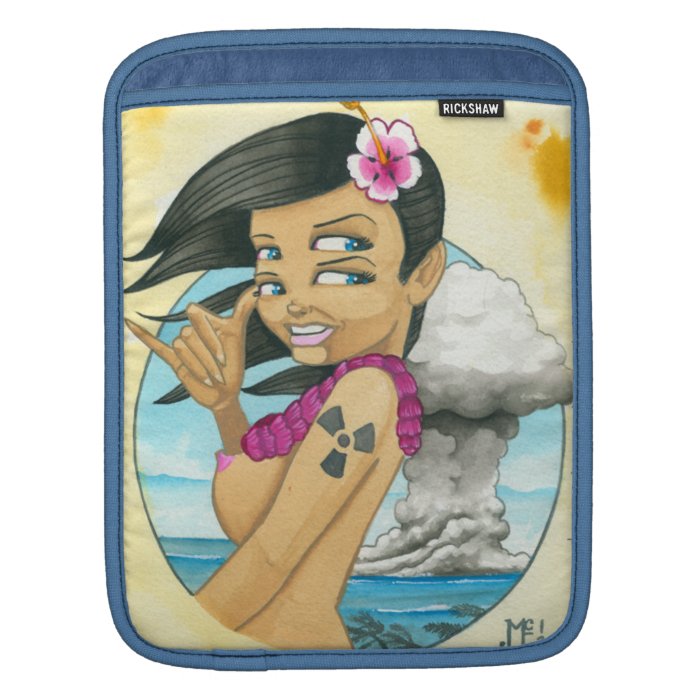 "Greetings Bikini Atoll" Sleeve For iPads