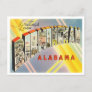 Greetings from Birmingham, Alabama Vintage Travel Postcard