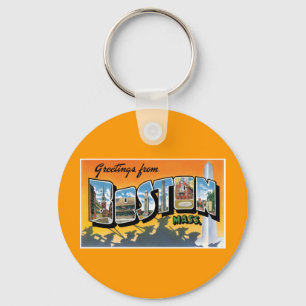 Greetings from Boston! Keychain