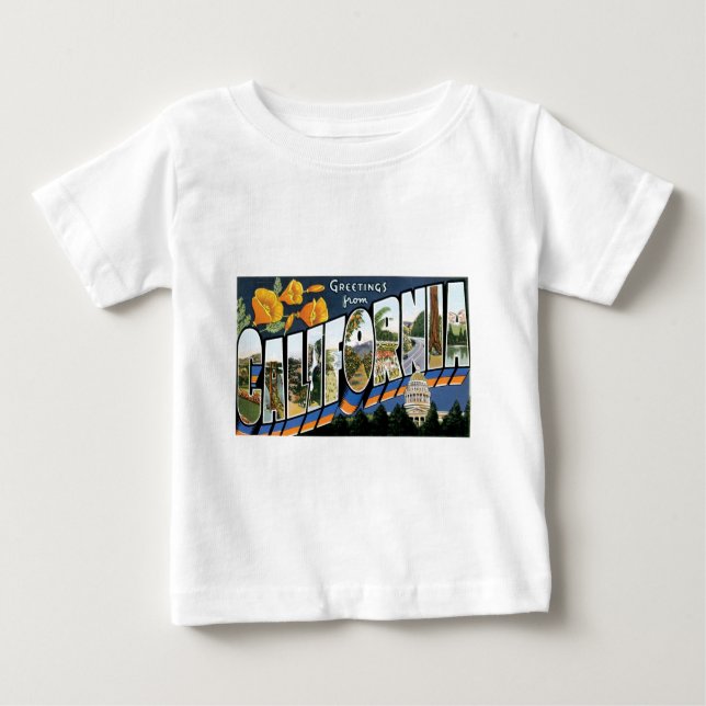 Greetings from California! Baby T-Shirt (Front)