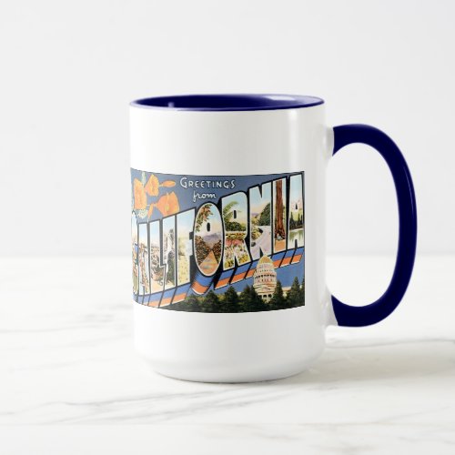 Greetings From California _ Mug