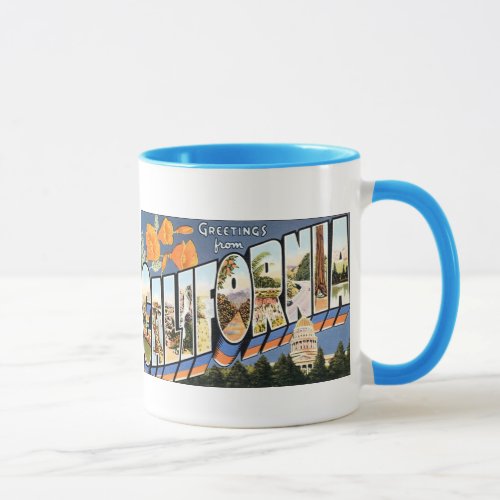 Greetings From California _ Mug