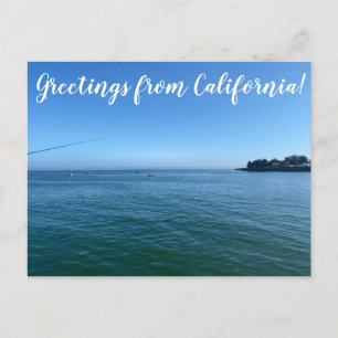 Greetings from California!  Postcard