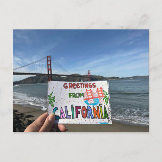 Greetings from... California! Postcard