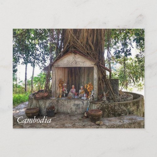 Greetings from Cambodia Postcard