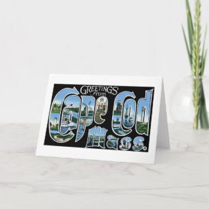 Greetings from Cape Cod, Mass! Card