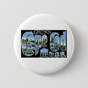 Greetings from Cape Cod Pinback Button
