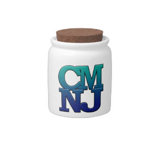 Greetings from Cape May, New Jersey Candy Jar