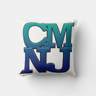 Greetings from Cape May, New Jersey Throw Pillow