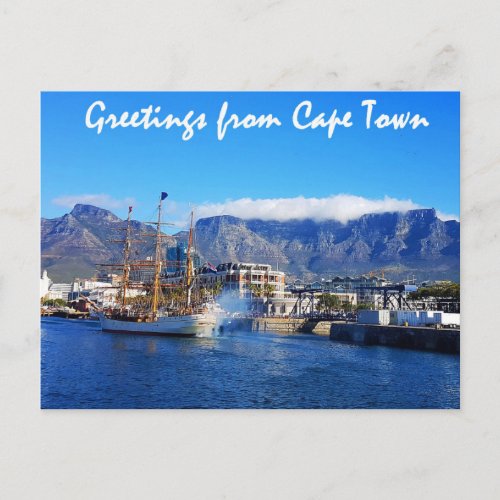 Greetings from Cape Town Postcard