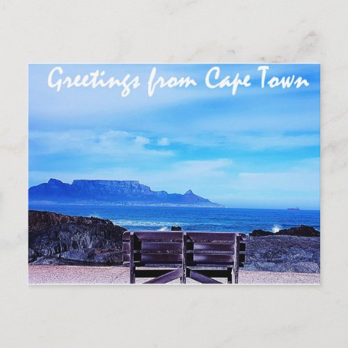 Greetings from Cape Town Postcard