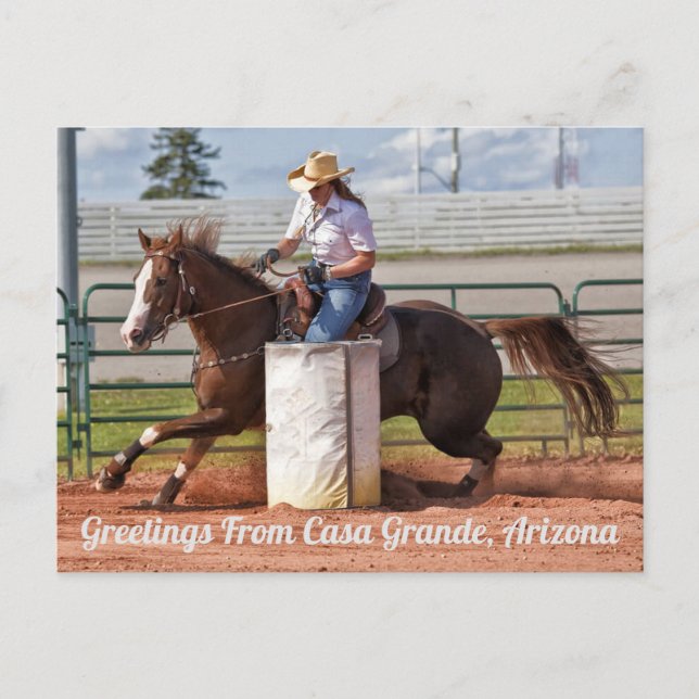 Greetings From Casa Grande, Arizona Postcard (Front)