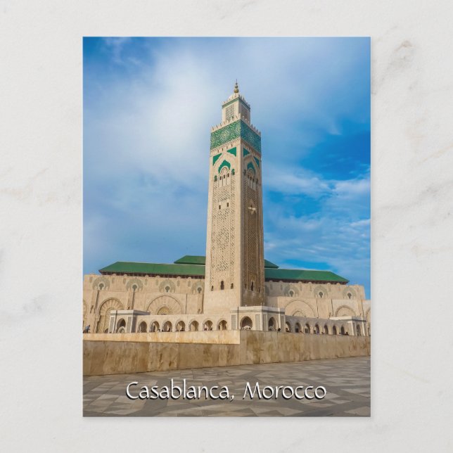 Greetings from Casablanca Morocco Postcard (Front)