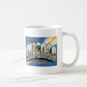 Greetings From Chicago Illinois Coffee Mug