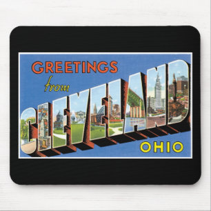 Greetings from Cleveland, Ohio! Mouse Pad