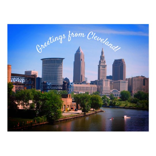 Greetings From Cleveland Postcard